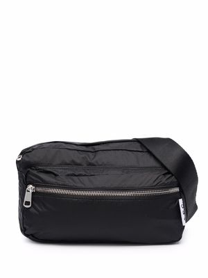 A.P.C. zipped belt bag - Black