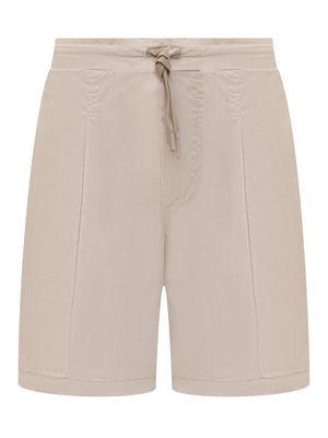 A Paper Kid Cotton Poplin Short Pants With Darts.