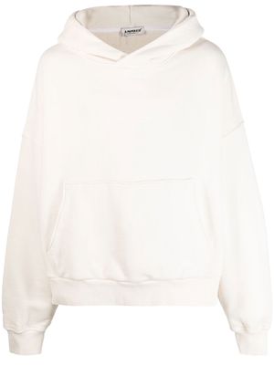 a paper kid slouchy cotton hoodie - Neutrals
