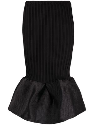 A. ROEGE HOVE Emma fishtail skirt - Black