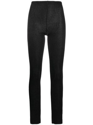 A. ROEGE HOVE Emma slit-ankle trousers - Black