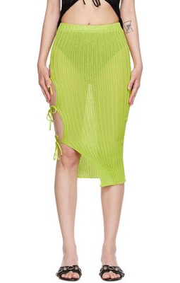 a. roege hove Green Emma Midi Skirt