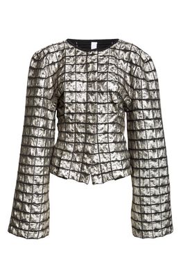 A. Roege Hove Helena Knit Jacket in Black/White