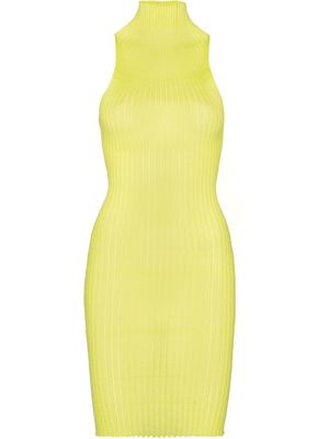 A. ROEGE HOVE high neck knitted dress - Green