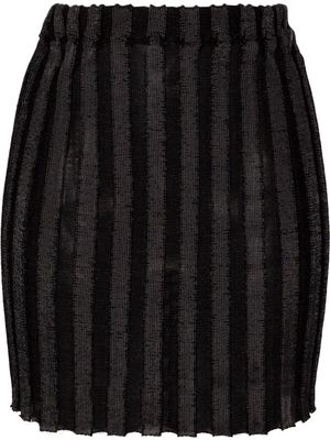 A. ROEGE HOVE Katrine knit skirt - Black