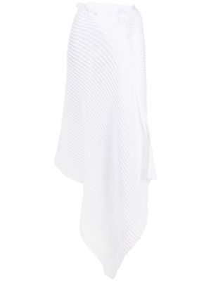 A. ROEGE HOVE Patricia draped skirt - White