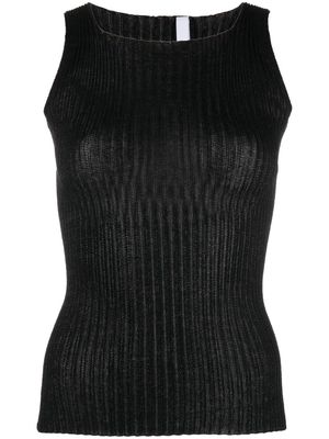 A. ROEGE HOVE sleeveless knit tank top - Black