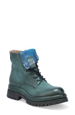 A. S.98 Dillie Lug Sole Bootie in Teal