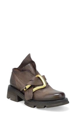 A. S.98 Laken Lug Sole Bootie in Chocolate