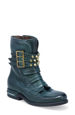 A. S.98 Taylen Studded Bootie in Teal