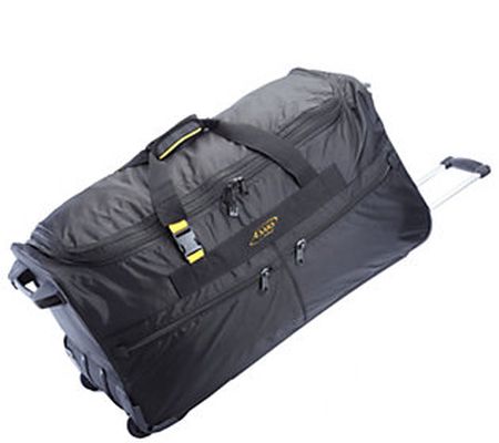A.Saks 31" Expandable Rolling Upright Duffel Ba g