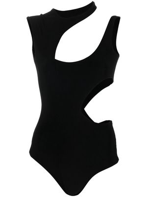 A.W.A.K.E. Mode cut-out bodysuit - Black