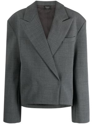 A.W.A.K.E. Mode double-breasted tailored blazer - Grey