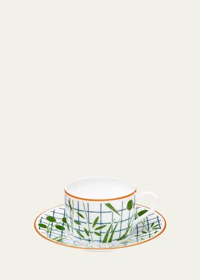 A Walk in the Garden Teacup & Saucer Set