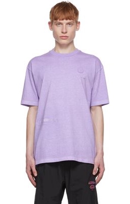 AAPE by A Bathing Ape Purple Cotton T-Shirt