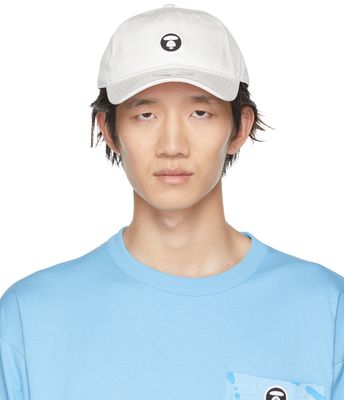 AAPE by A Bathing Ape White Aape Cap