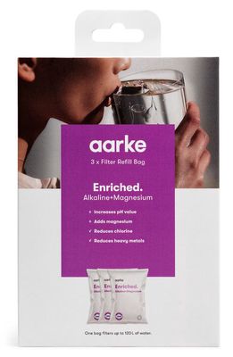 aarke 3-Pack Enriched Filter Refill Granules in White