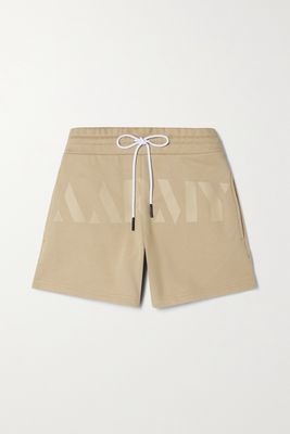 AARMY - Point Guard Cotton-jersey Shorts - Neutrals