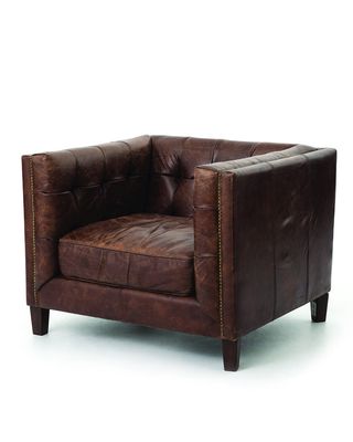 Abbott Leather Club Chair