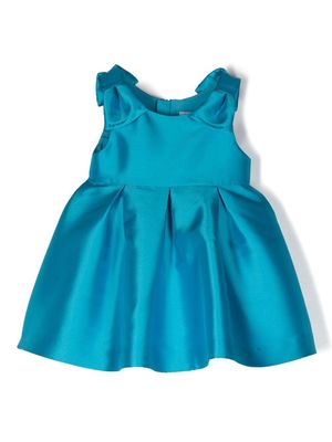 Abel & Lula bow-detail sleeveless dress - Blue
