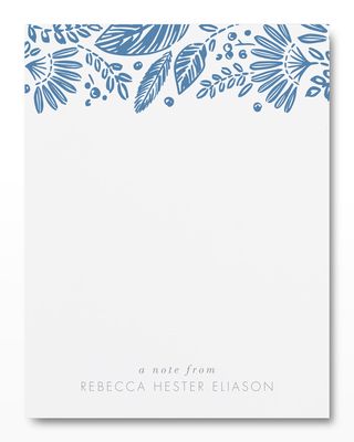 Abloom Notecards, Set of 25 - Personalized