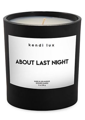 About Last Night Candle