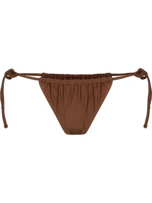 Abysse Misty low-rise bikini bottoms - Brown