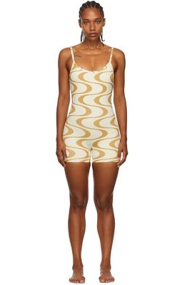 ABYSSE Off-White Hawkins One-Piece Swimsuit
