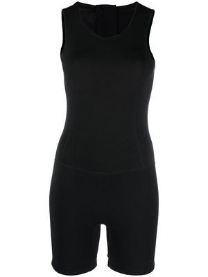 Abysse scoop-neck sleeveless swimsuit - Black