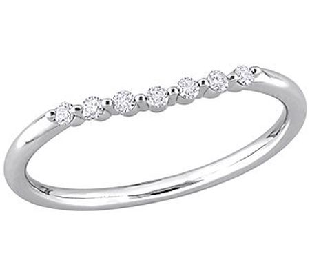 Accents by Affinity Diamond Band Ring, 14K Whit e Gold