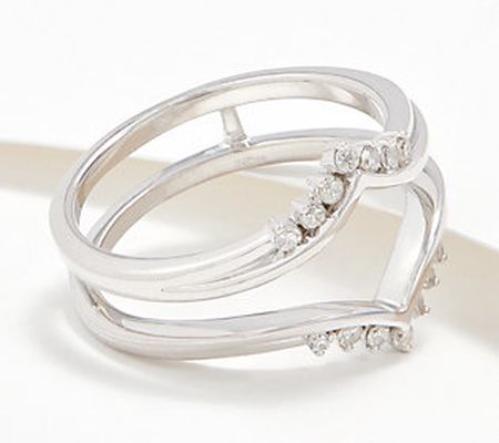 Accents by Affinity Diamonds Ring Guard Sterling