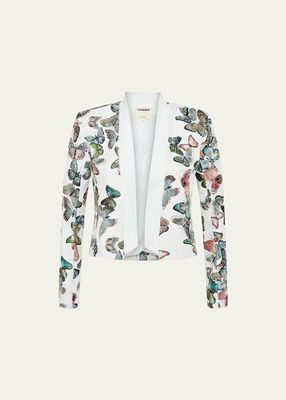 Ace Butterfly Embroidered Jacket