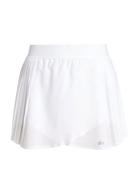 Aces Wrap-Effect Tennis Skirt