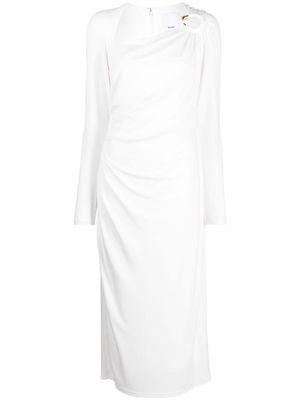 Acler Anderston long-sleeve midi dress - White