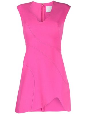 Acler Bayford sleeveless minidress - Pink