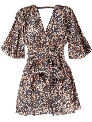 Acler bow-detailed dress - Black