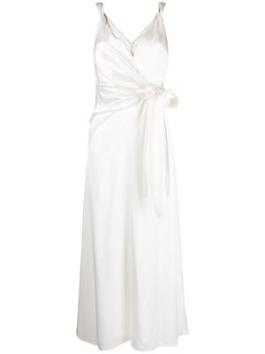 Acler Clayton midi dress - White