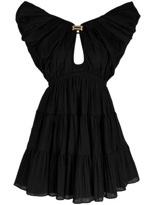 Acler Conara cut-out minidress - Black