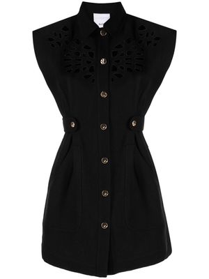 Acler Delacourt cut-out dress - Black