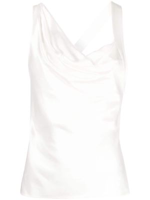 Acler Giles satin-finish blouse - White