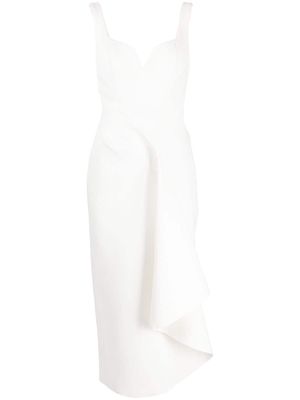 Acler Gowrie midi dress - White