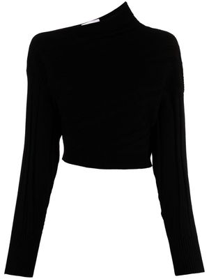 Acler Hadlow cropped jumper - Black