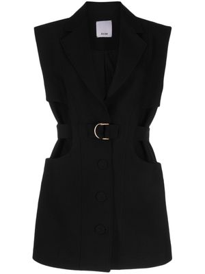 Acler Maitland sleeveless minidress - Black