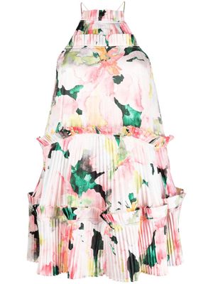 Acler Ormond floral-print minidress - Pink