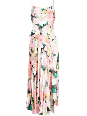 Acler O'Sullivan floral-print maxi dress - Pink