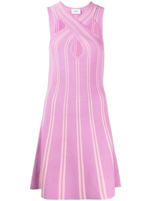 Acler Otford cut-out detail dress - Pink