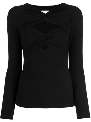 Acler Redland cut-out top - Black