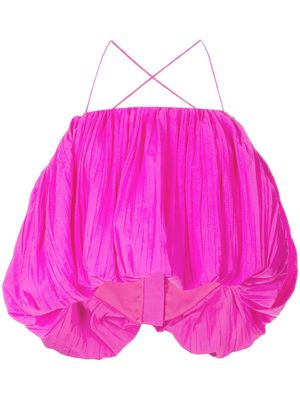 Acler Varley pleated top - Pink
