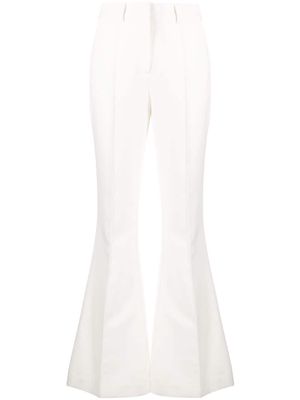 Acler Wirra flared trousers - White