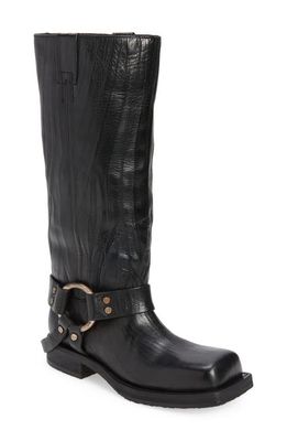 Acne Studios Balius Harness Engineer Boot in Anthracite
